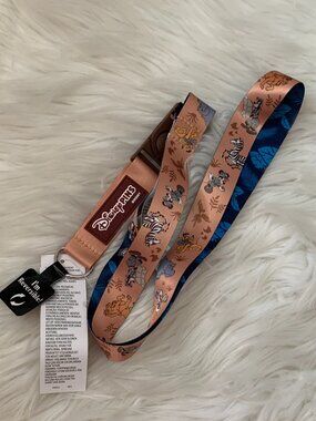 DISNEY Mickey Mouse and Friends Safari Reversible Pin Lanyard